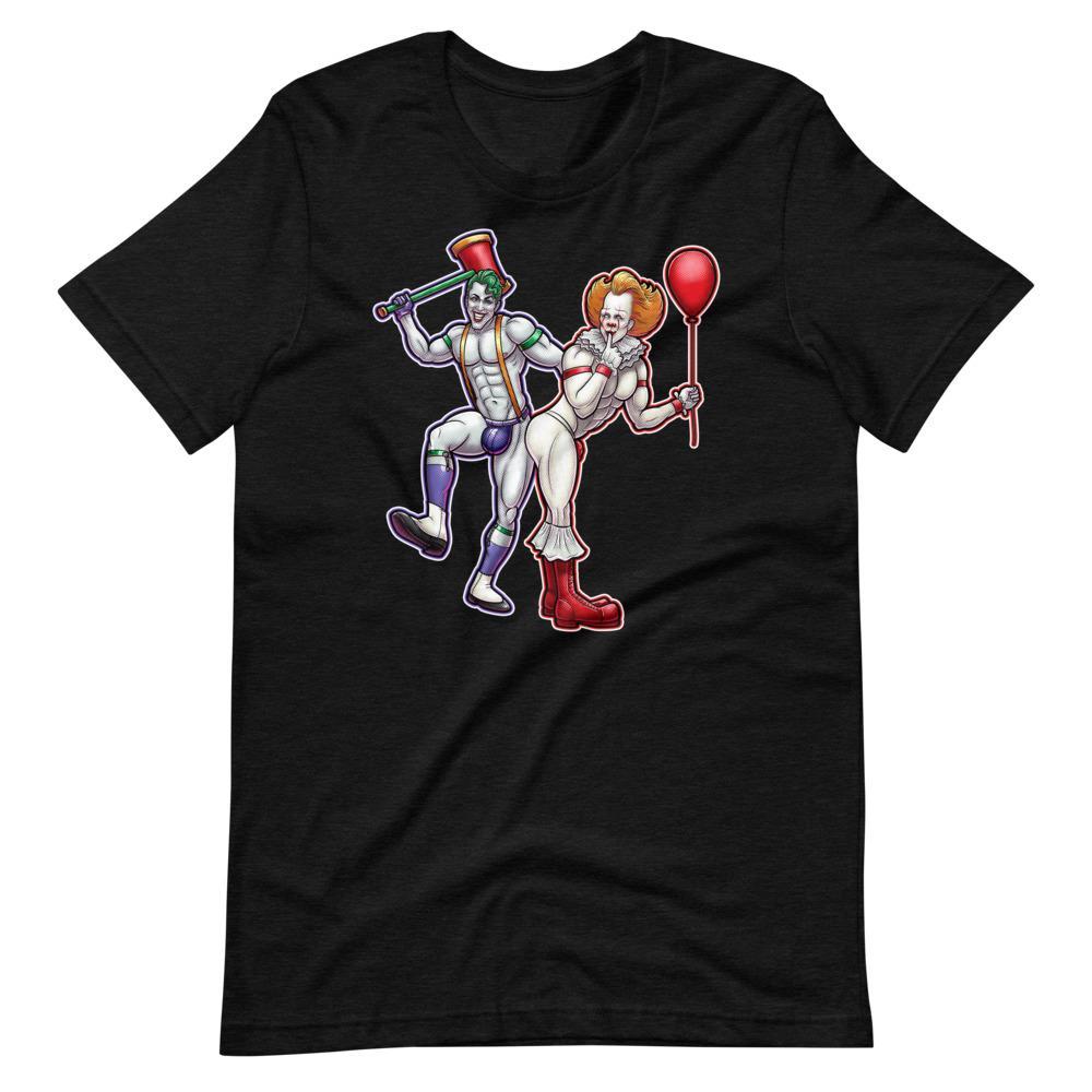 Clowns to the Left, Jokers to the Right-Halloween T-Shirt-Swish Embassy