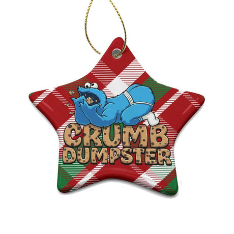 Crumb Dumpster (Ceramic Holiday Keepsake)-Ceramic Holiday Keepsake-Swish Embassy
