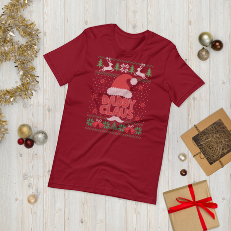 Daddy Claus (Ugly Christmas)-T-Shirts-Swish Embassy