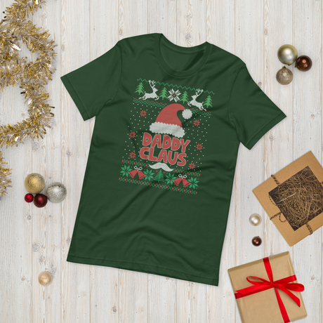 Daddy Claus (Ugly Christmas)-T-Shirts-Swish Embassy