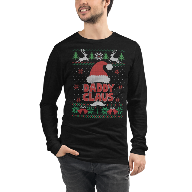 Daddy Claus (Ugly Christmas)-T-Shirts-Swish Embassy
