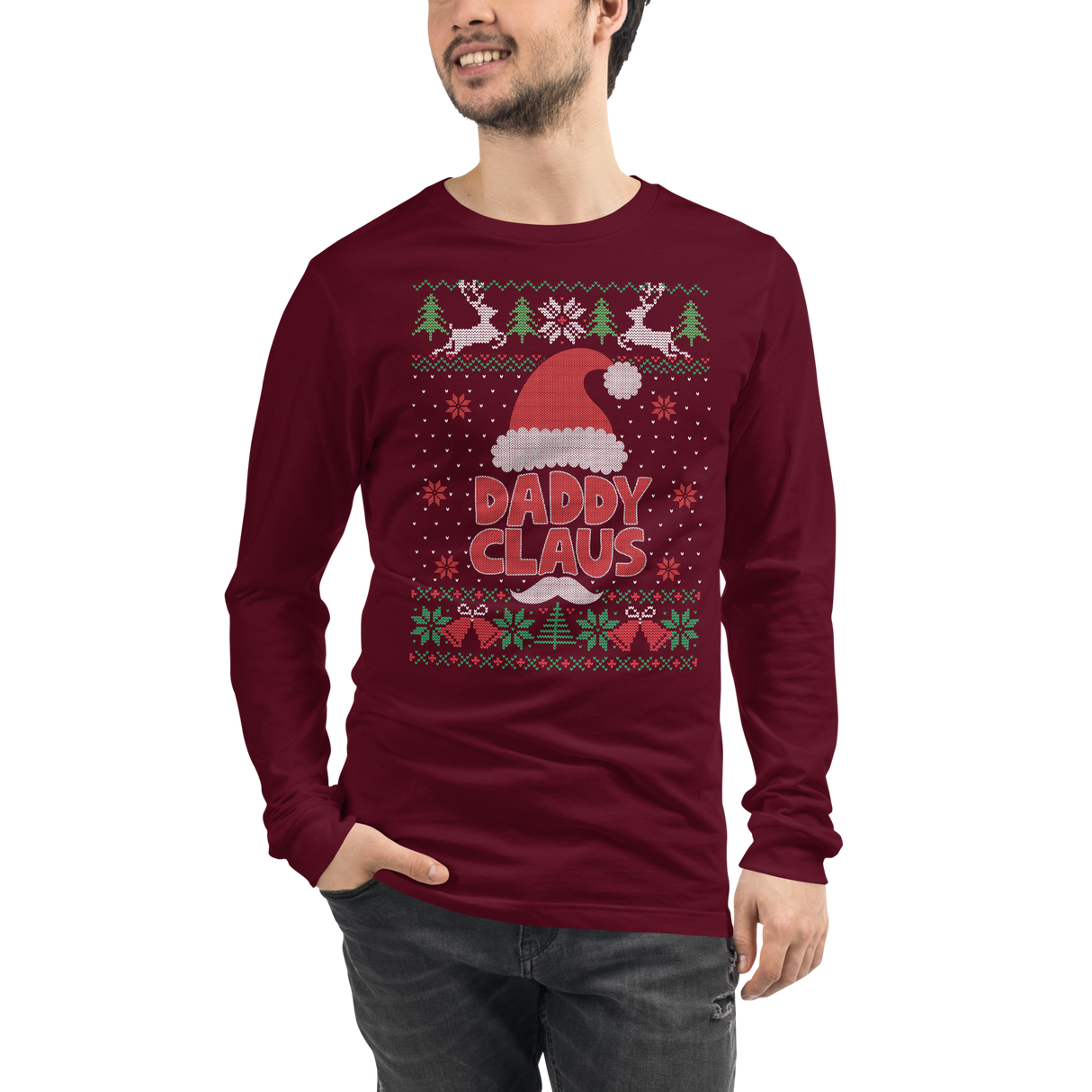 Daddy Claus (Ugly Christmas)-Ugly Christmas Apparel-Swish Embassy