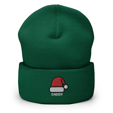 Daddy (Cuffed Beanie)-Christmas Beanie-Swish Embassy