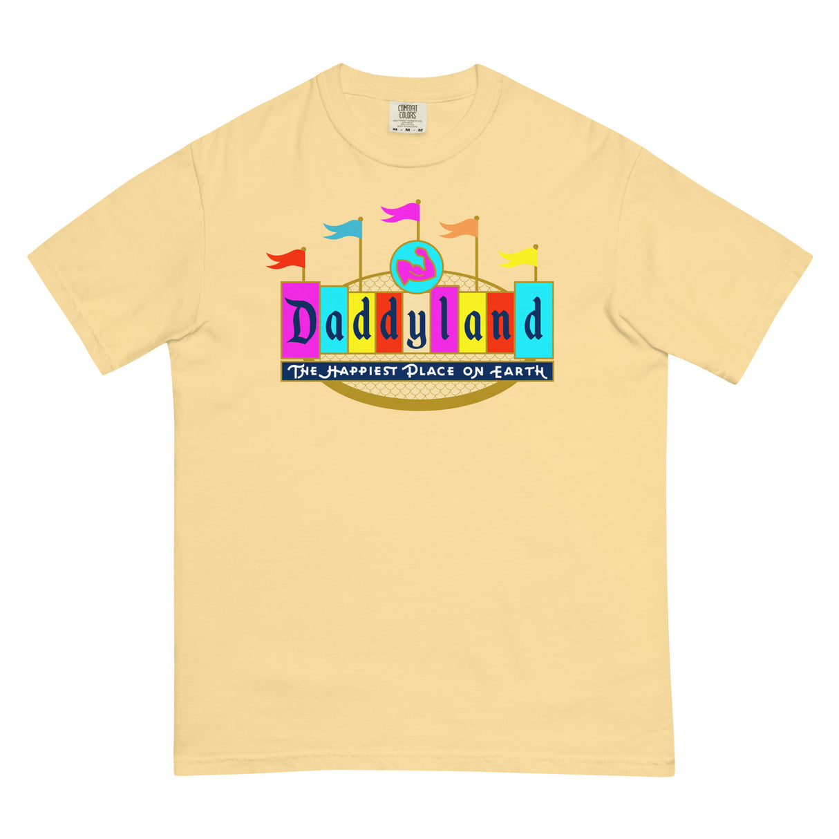 Daddyland (Boxy Tee)-Boxy T-Shirt-Swish Embassy