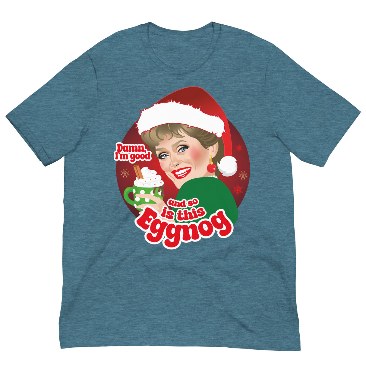 Damn Eggnog-T-Shirts-Swish Embassy
