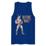 Define Nice (Tank top)-Christmas Tank Tops-Swish Embassy