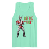 Define Nice (Tank top)-Christmas Tank Tops-Swish Embassy