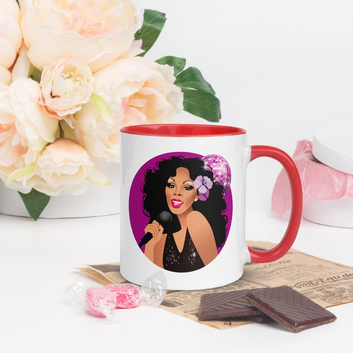 Disco Donna (Mug)-Mugs-Swish Embassy