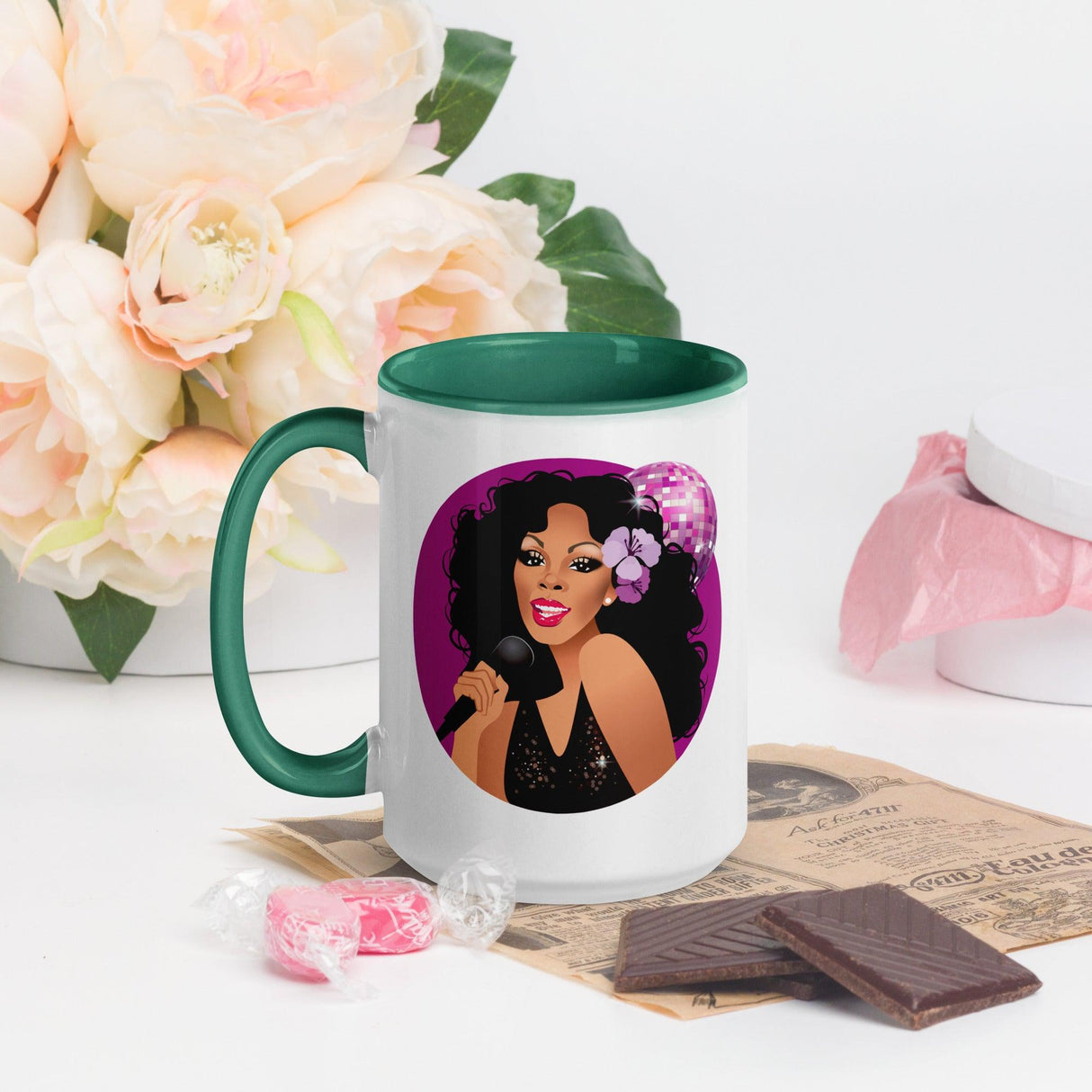 Disco Donna (Mug)-Mugs-Swish Embassy