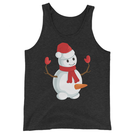 Do You Wanna Build A Snowman (Tank Top)-Christmas Tank Tops-Swish Embassy