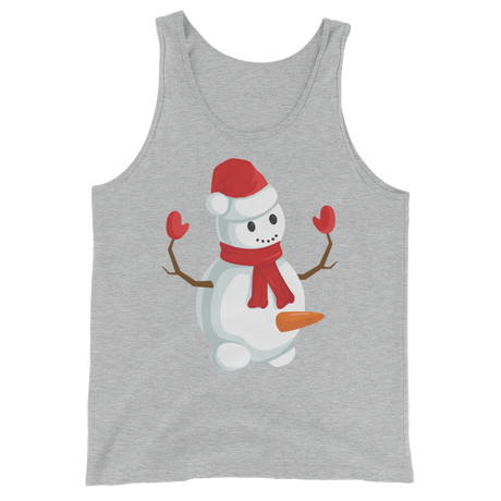 Do You Wanna Build A Snowman (Tank Top)-Christmas Tank Tops-Swish Embassy
