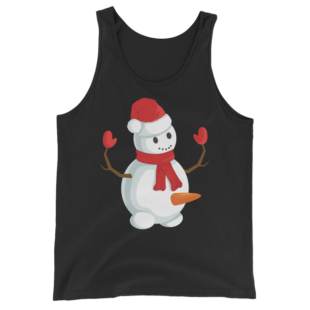 Do You Wanna Build A Snowman (Tank Top)-Christmas Tanks-Swish Embassy