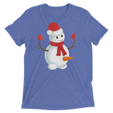 Do You Wanna Build A Snowman? (Triblend)-Triblend T-Shirt-Swish Embassy