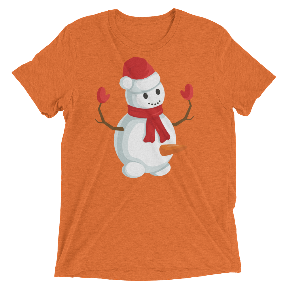 Do You Wanna Build A Snowman? (Triblend)-Triblend T-Shirt-Swish Embassy