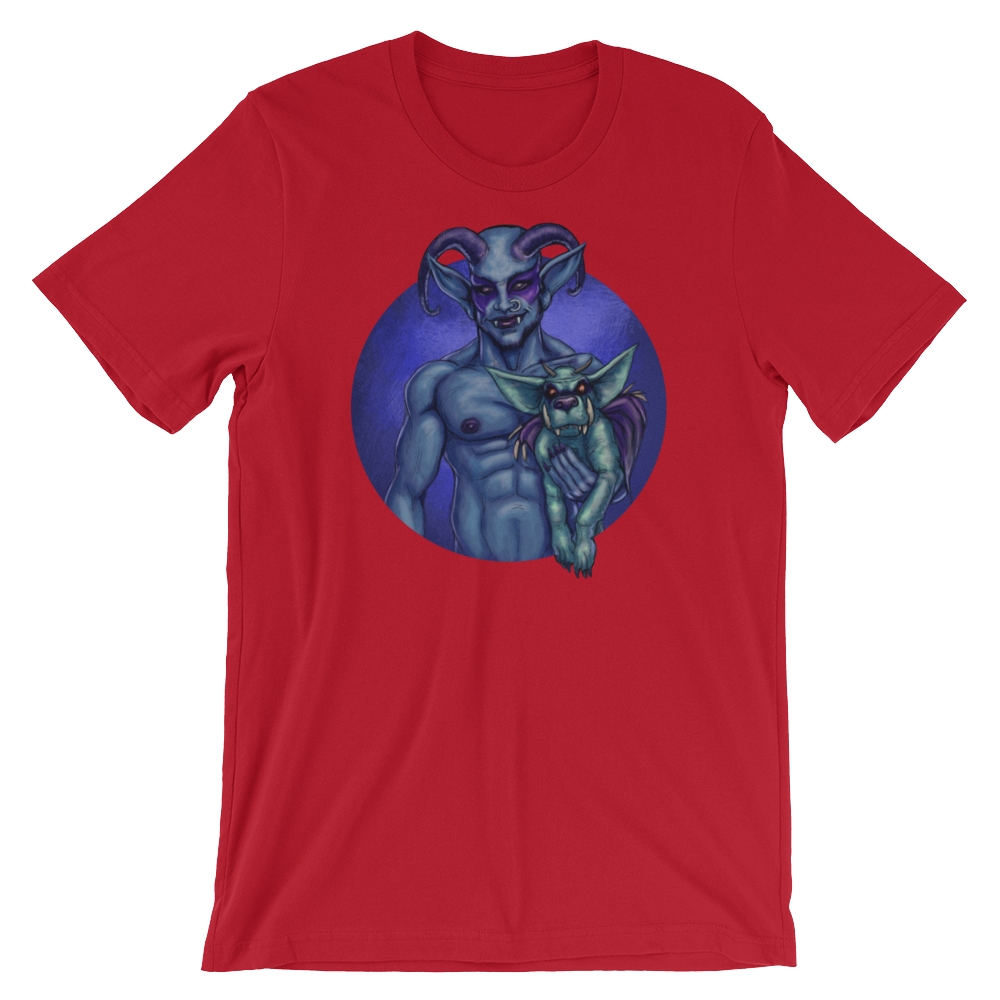 Dog and Demon-Halloween T-Shirt-Swish Embassy