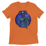 Dog and Demon (Triblend)-Triblend T-Shirt-Swish Embassy