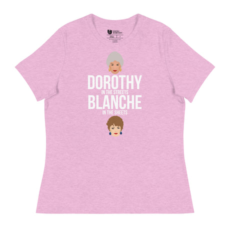 Dorothy in the Streets, Blanche in the Sheets (Women's Relaxed T-Shirt)-Women's T-Shirts-Swish Embassy