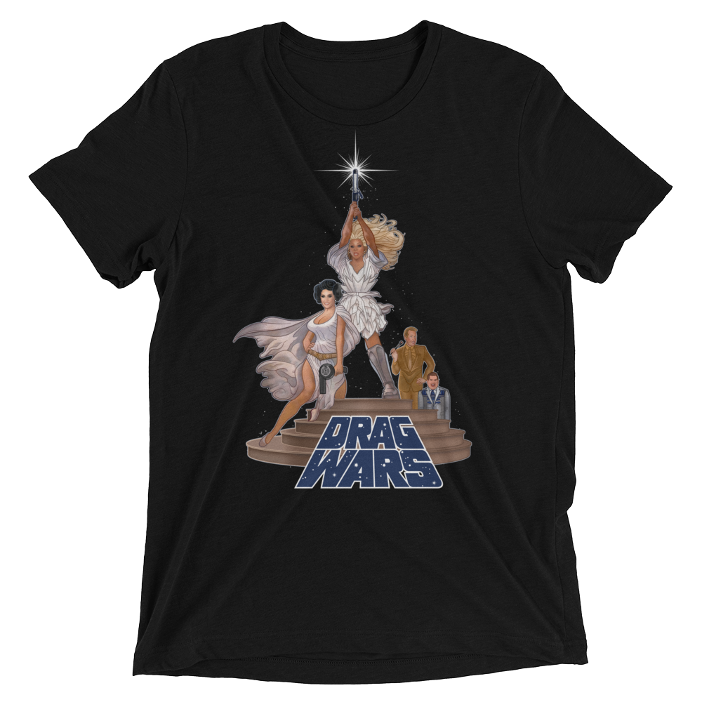 Drag Wars (Triblend)-Triblend T-Shirt-Swish Embassy