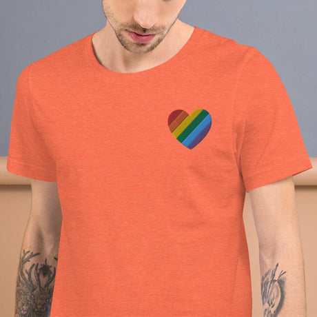 Embroidered Pride Heart-Embroidered T-Shirts-Swish Embassy