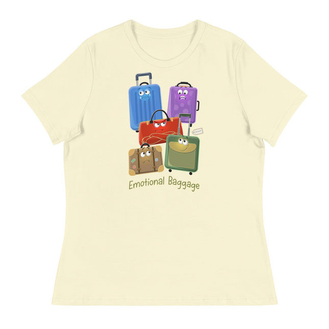Emotional Baggage (Women's Relaxed T-Shirt)-Women's T-Shirts-Swish Embassy