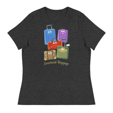 Emotional Baggage (Women's Relaxed T-Shirt)-Women's T-Shirts-Swish Embassy