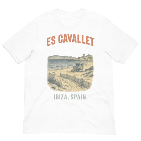Es Cavallet Beach-T-Shirts-Swish Embassy