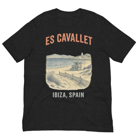 Es Cavallet Beach-T-Shirts-Swish Embassy
