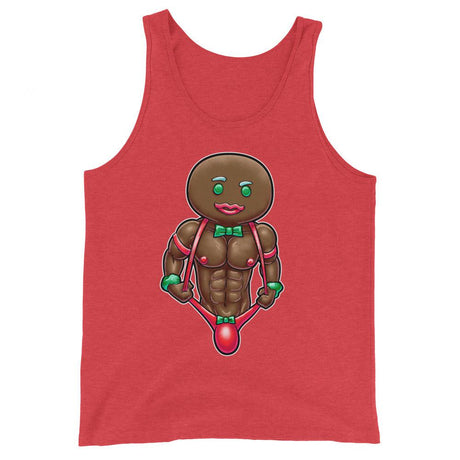 Everyone Loves a Ginger (Tank Top)-Christmas Tank Tops-Swish Embassy
