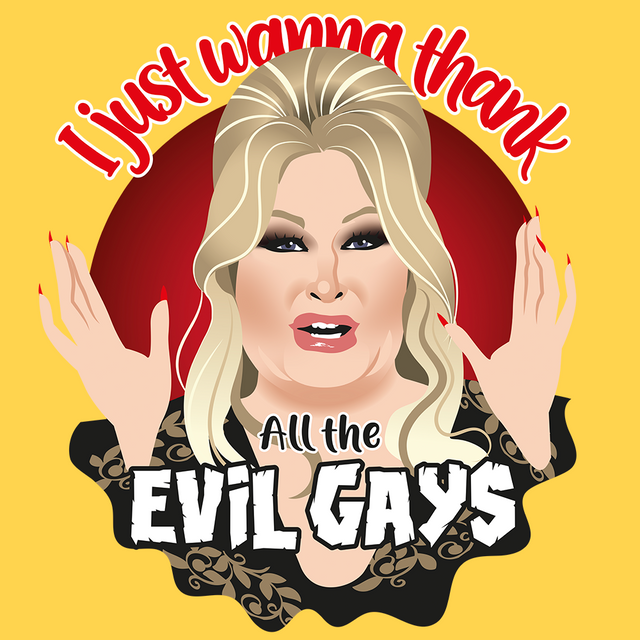 Evil Gays-T-Shirts-Swish Embassy