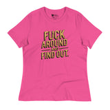 FAFO (Women's Relaxed T-Shirt)-Women's T-Shirts-Swish Embassy