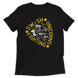 FIghting Unicorns (Triblend)-Triblend T-Shirt-Swish Embassy