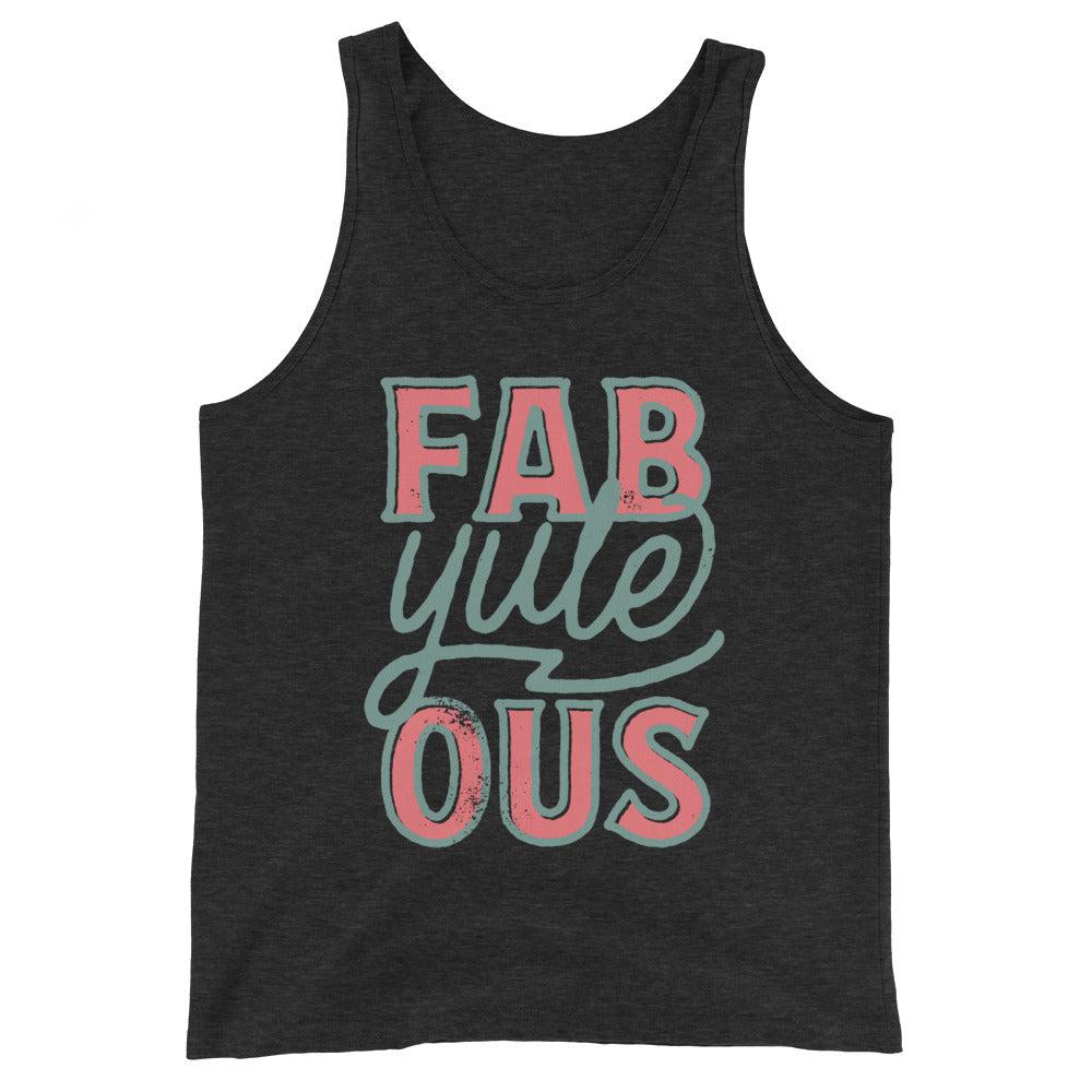 Fab-Yule-Ous (Tank Top)-Christmas Tank Tops-Swish Embassy