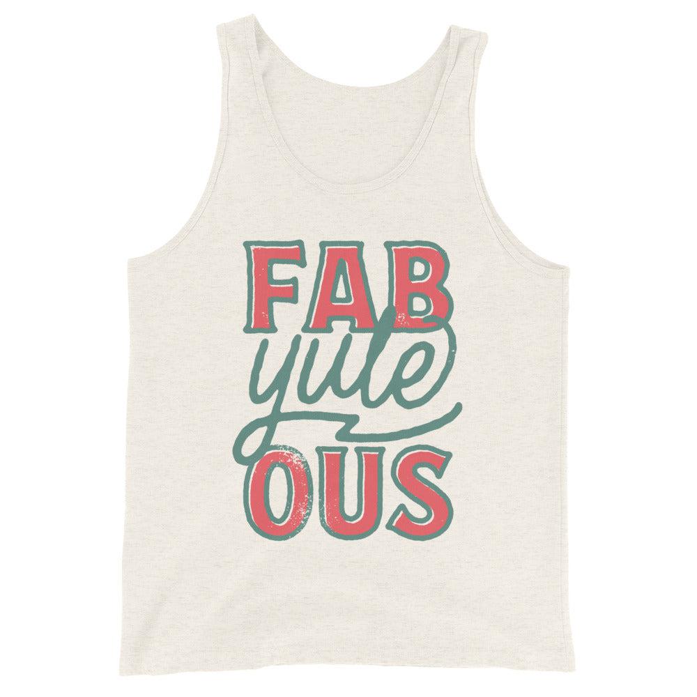 Fab-Yule-Ous (Tank Top)-Christmas Tank Tops-Swish Embassy