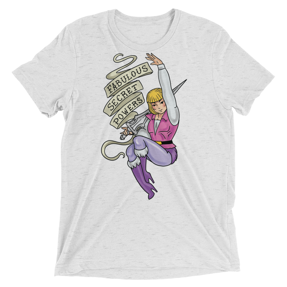 Fabulous Secret Powers (Triblend)-Triblend T-Shirt-Swish Embassy