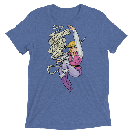 Fabulous Secret Powers (Triblend)-Triblend T-Shirt-Swish Embassy