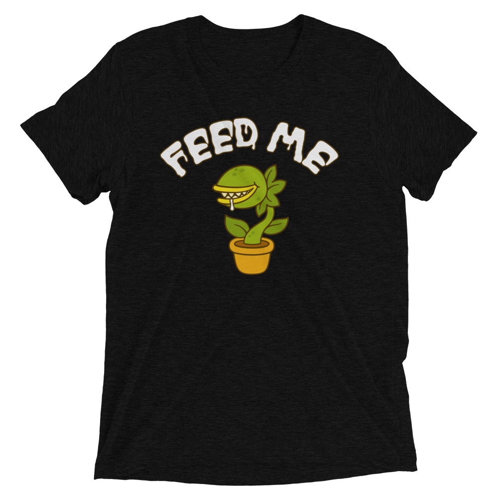 Feed Me (Triblend)-Triblend T-Shirt-Swish Embassy