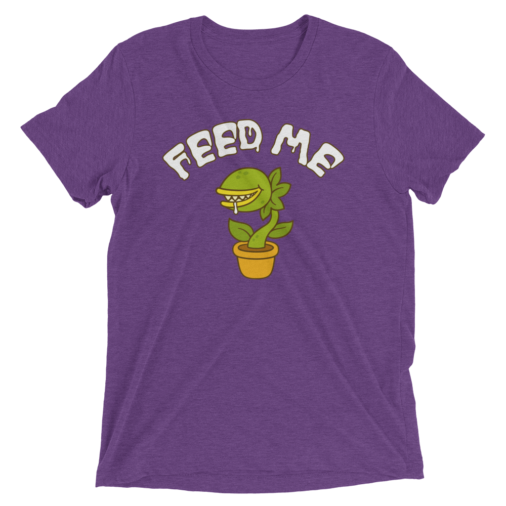 Feed Me (Triblend)-Triblend T-Shirt-Swish Embassy