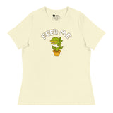 Feed Me (Women's Relaxed T-Shirt)-Women's T-Shirts-Swish Embassy