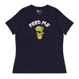 Feed Me (Women's Relaxed T-Shirt)-Women's T-Shirts-Swish Embassy