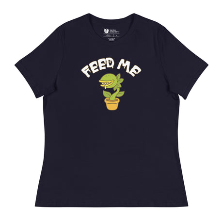Feed Me (Women's Relaxed T-Shirt)-Women's T-Shirts-Swish Embassy