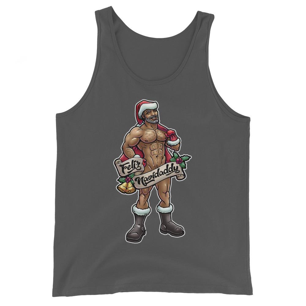 Feliz Navidaddy (Tank Top)-Christmas Tank Tops-Swish Embassy