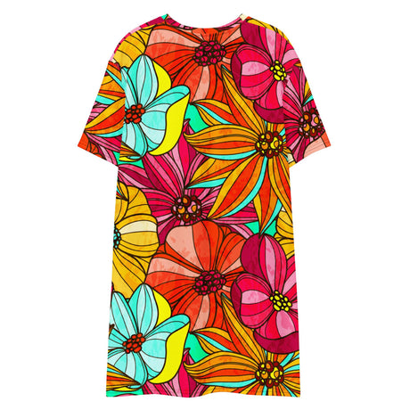 Festive Flowers (Kaftan Shirt)-Kaftan Shirt-Swish Embassy