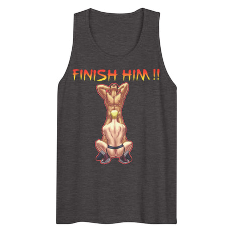 Finish Him (Tank Top)-Tank Top-Swish Embassy