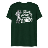 First Rodeo (Triblend)-Triblend T-Shirt-Swish Embassy