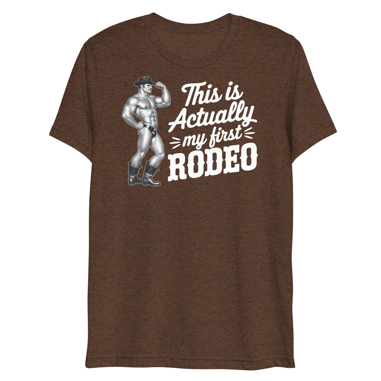 First Rodeo (Triblend)-Triblend T-Shirt-Swish Embassy