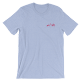 Flamingo (Embroidered T-Shirt)-Embroidered T-Shirts-Swish Embassy