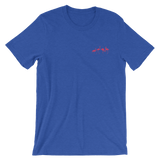 Flamingo (Embroidered T-Shirt)-Embroidered T-Shirts-Swish Embassy