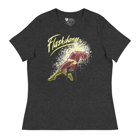 Flashdance (Women's Relaxed T-Shirt)-Women's T-Shirts-Swish Embassy