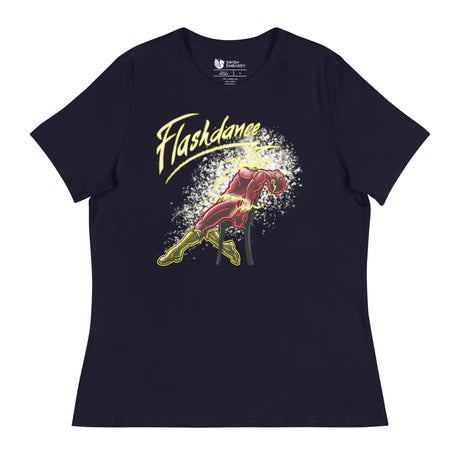 Flashdance (Women's Relaxed T-Shirt)-Women's T-Shirts-Swish Embassy