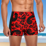 Floral Pecker (Square Cut Trunks)-Square Cut Trunks-Swish Embassy